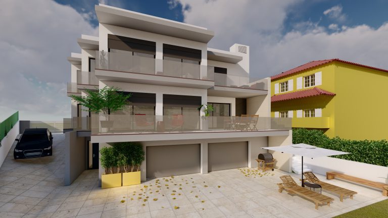 Vivenda T4 Almada em Mafra, imagem 3D do projeto da EMPABEL